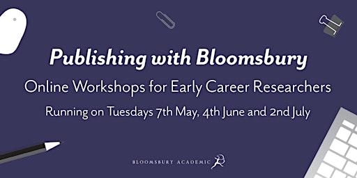 Imagem principal de Publishing with Bloomsbury: Online Workshops for Early Career Researchers