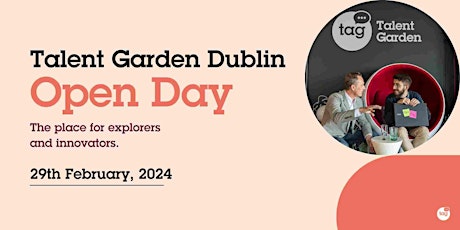 Imagem principal do evento Talent Garden Dublin - Open Day - February 2024