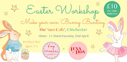 Image principale de Easter Bunny painting workshop