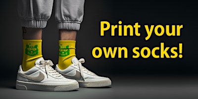 Print your own socks in March primary image