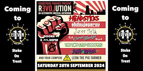 Headsticks Revolution Gathering live at Eleven Stoke