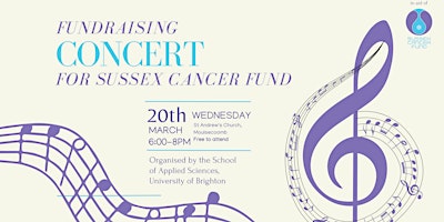Primaire afbeelding van Fundraising Concert for the Sussex Cancer Fund 2024