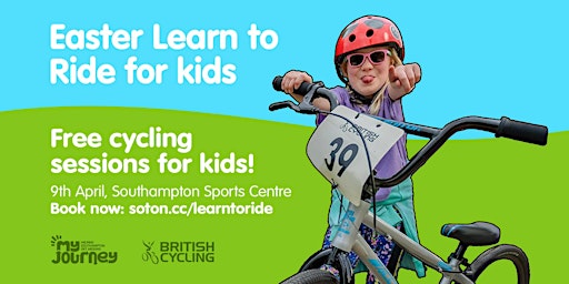 Ditch the Stabilisers - Learn to Ride Lessons - Southampton Sports Centre primary image