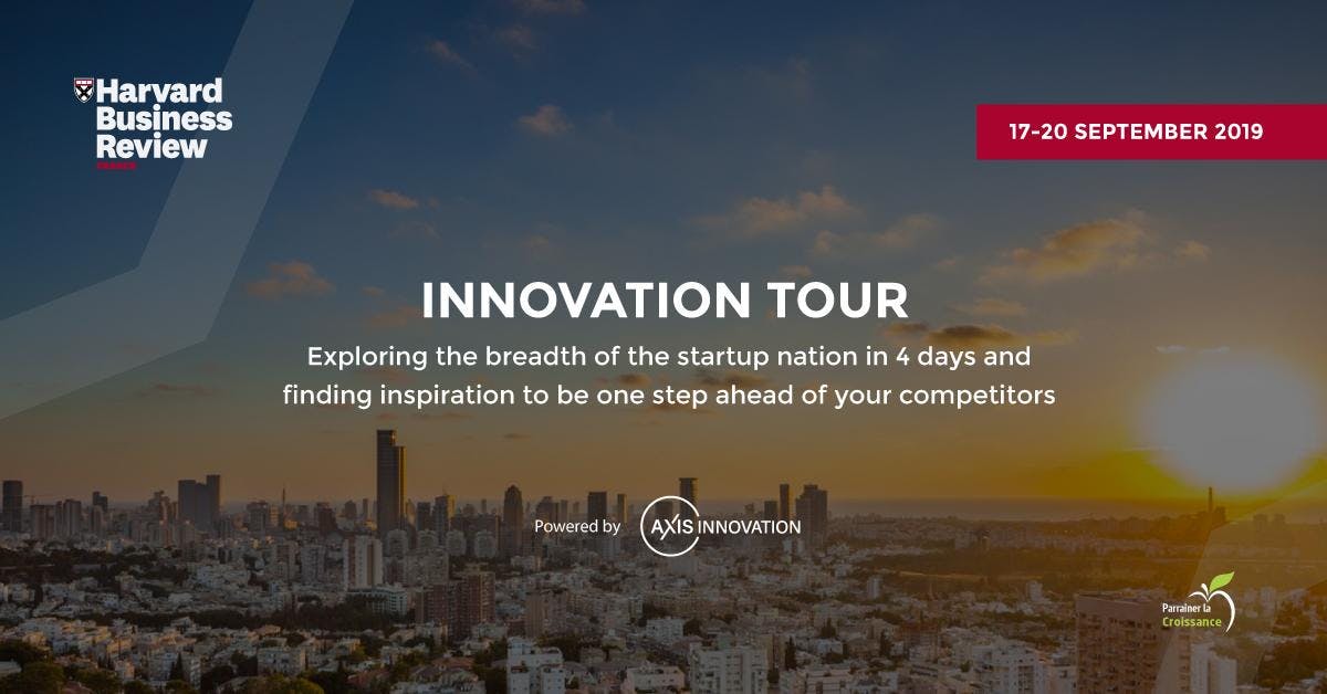 Innovation Tour - Harvard Business Review France, by Axis Innovation