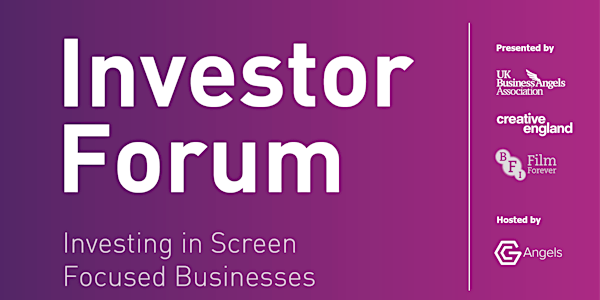 Investor Forum: Investing in Screen-Focused Businesses 