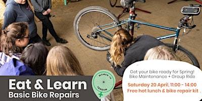 Imagen principal de Eat & Learn: Basic bike repairs
