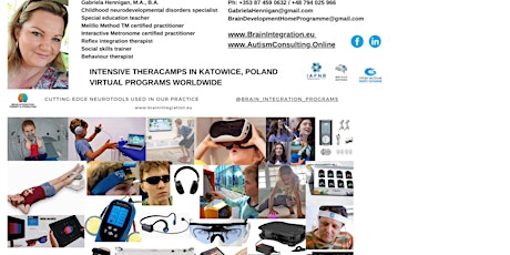 5-18 DAY IMMERSIVE BRAIN REHABILITATION PROGRAMS, KATOWICE POLAND