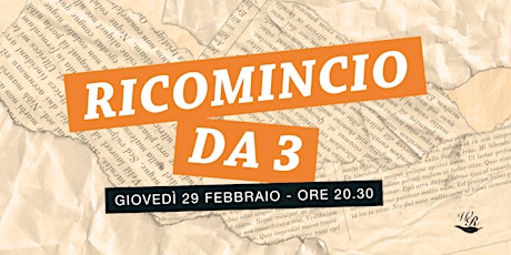 Imagen principal de Ricomincio da 3