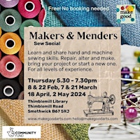 Imagem principal do evento Makers & Menders - Sew Social