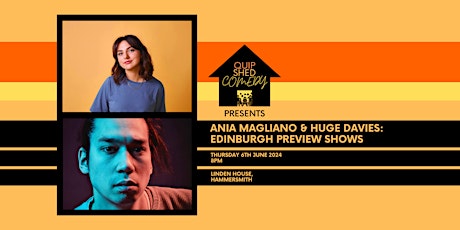 Quip Shed Comedy presents Ania Magliano & Huge Davies @ Linden House