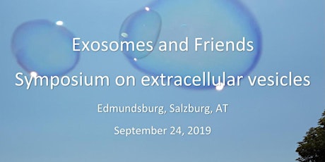 Hauptbild für Exosomes and Friends. Symposium on extracellular vesicles