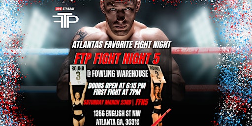 Imagem principal do evento FTP FIGHT NIGHT 5