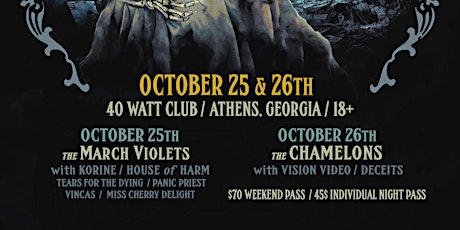 2nd Annual Southern Gothic Festival :   Two Day Ticket