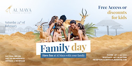 Family Day Saturday primary image