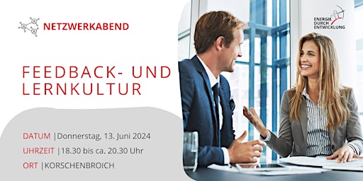 Imagem principal do evento Impuls- und Netzwerkabend "Feedback- und Lernkultur"