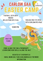 Carlow GAA Easter Football Camp 2024 primary image