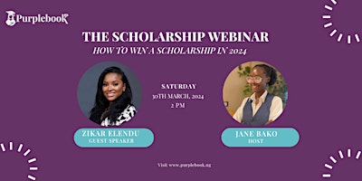 The Scholarship Webinar primary image