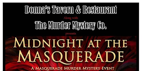 Murder Mystery Dinner Event