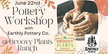 Imagem principal de Potters Wheel Workshop @ Groovy Plants 6/22/24 2pm