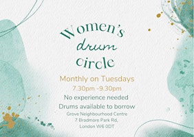 Women's drum circle in Hammersmith primary image