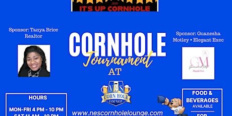 Cornhole Tournament by It's Up Cornhole at N.E.S Cornhole Lounge Short Pump primary image