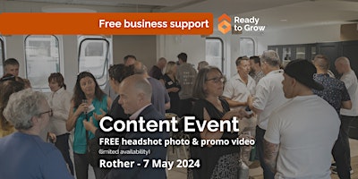 Imagen principal de Ready To Grow FREE Content Event - Bexhill