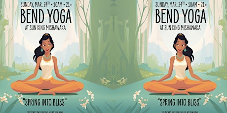 "Spring Into Bliss" Bend Yoga at Sun King Mishawaka primary image