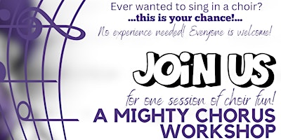 Hauptbild für Mighty Chorus Workshop!