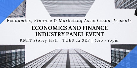 Economics and Finance Industry Panel Night primary image