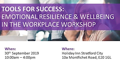 Emotional Resilience & Wellbeing in the Workplace Workshop primary image
