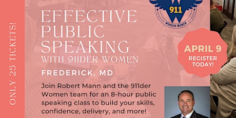 Effective Public Speaking for 911der Women