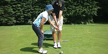 Golf Have A Go Day for Blind and Visually impaired of all ages.