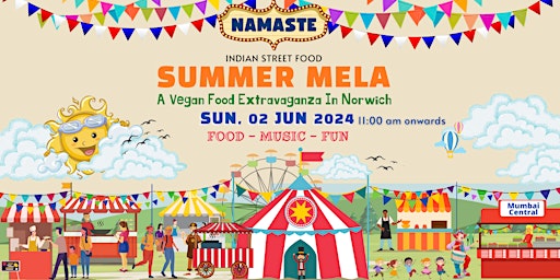 Primaire afbeelding van Norwich Indian Street Food Carnival - Summer 2024