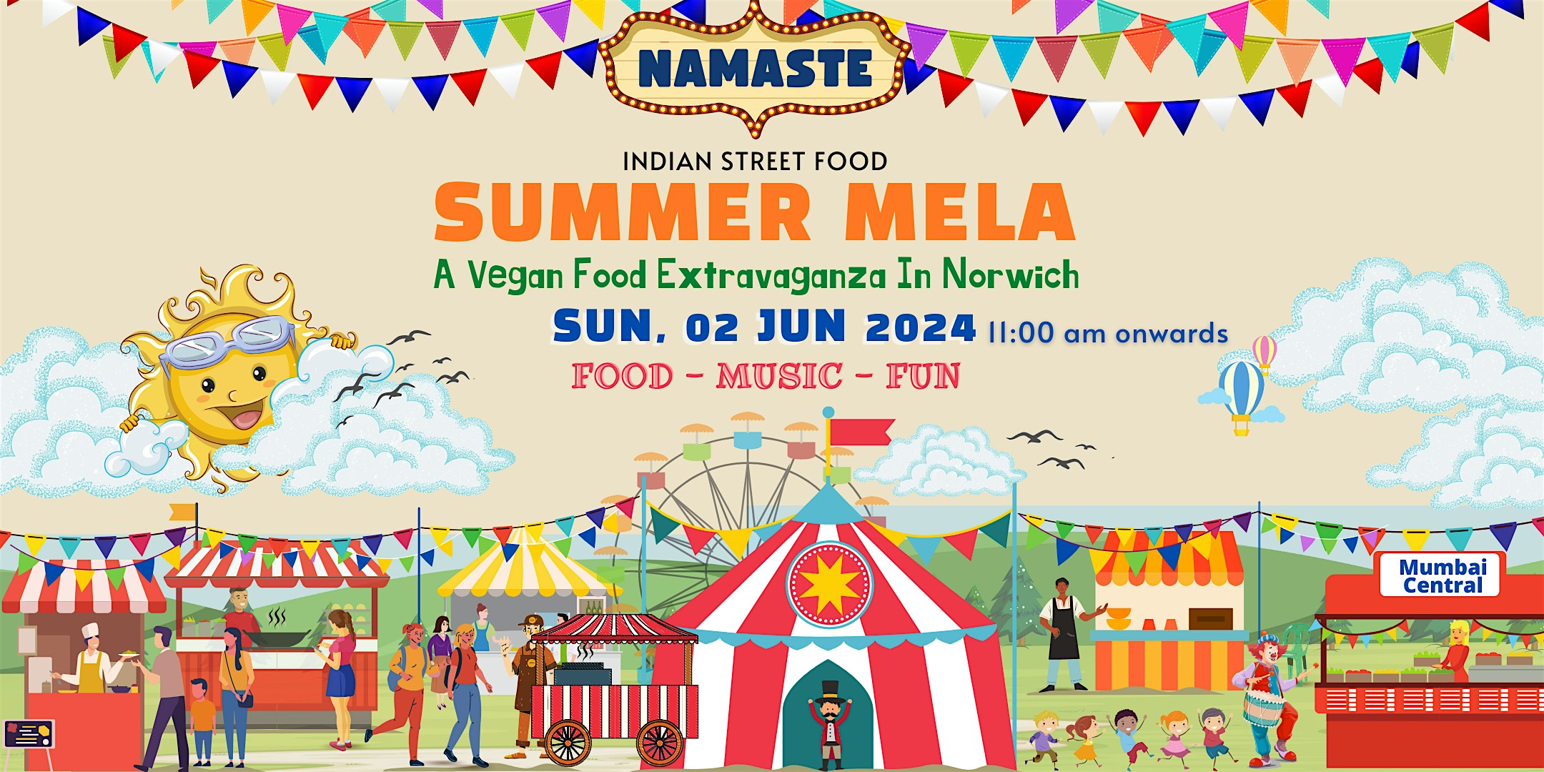 Norwich Indian Street Food Carnival – Summer 2024