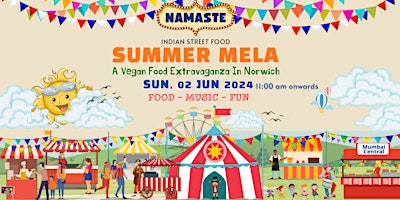 Imagem principal de Norwich Indian Street Food Carnival - Summer 2024