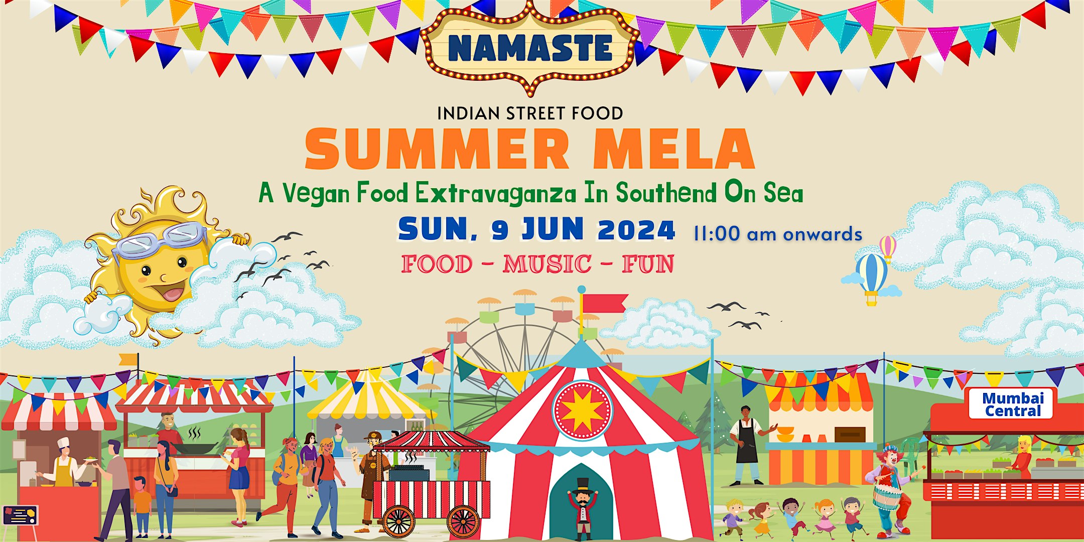 Southend-on-Sea Indian Street Food Carnival – Summer  2024