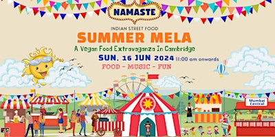 Cambridge Indian Street Food Carnival - Summer 2024 primary image