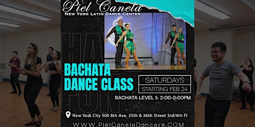 Imagem principal do evento Bachata Dance Class, Level 1 Beginner