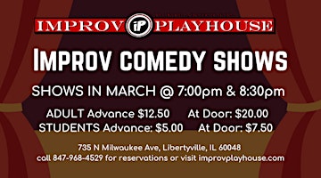 Image principale de Improv Comedy Shows