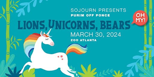 Lions, Unicorns, Bears OH MY! Dine, Dance, Drink, Do- Good! primary image