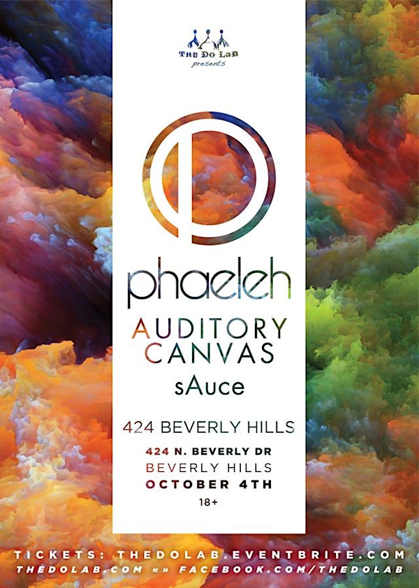 The Do LaB presents Phaeleh, Auditory Canvas, sAuce and HANNAH