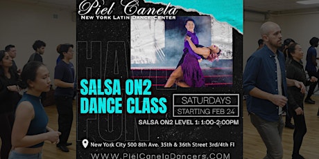 Salsa On2 Dance Class, Level 1 Beginner