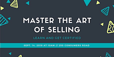 Master the Art of Selling- Get Certified