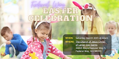 Imagem principal do evento Federal Way Community Easter Egg Hunt