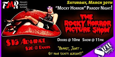 "Mocky Horror" Rocky Horror Picture Show - LIVE!