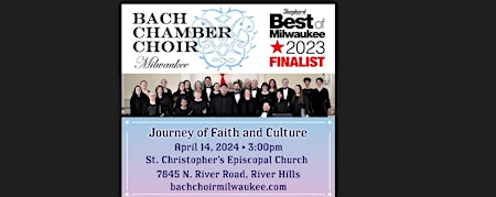 Immagine principale di BCC April 2024 Concert - Journey of Faith and Culture 