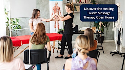 Hauptbild für Discover the Healing Touch: Massage Therapy Open House - London Campus