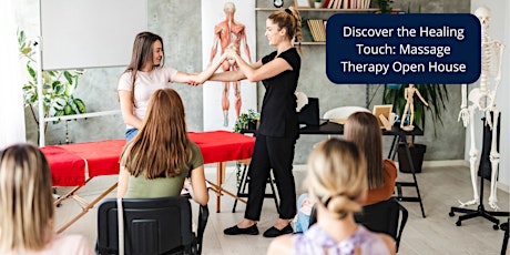 Immagine principale di Discover the Healing Touch: Massage Therapy Open House - Mississauga Campus 