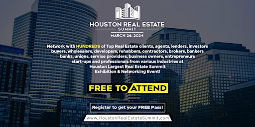 Image principale de Houston Real Estate Summit 2024