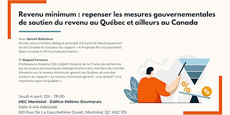 Revenu minimum : repenser les mesures gouvernementales de soutien du revenu